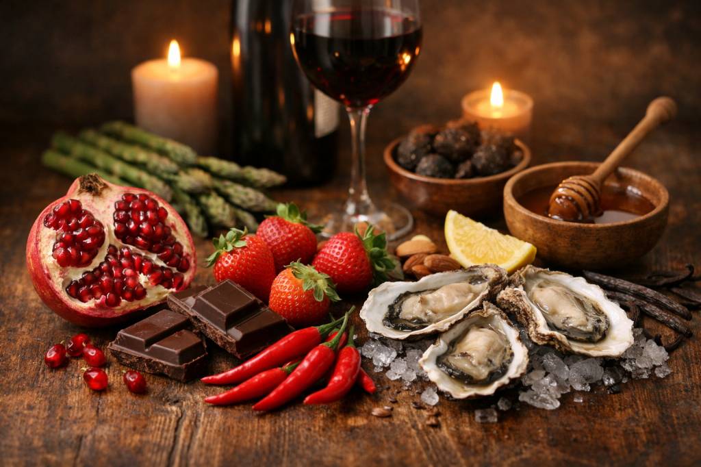 Aliments aphrodisiaques : mythe ou réalité au service de votre bien-être intime